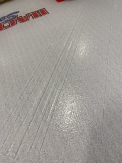 Hvis behov for bane, spør icamakerne før du bruker maskina